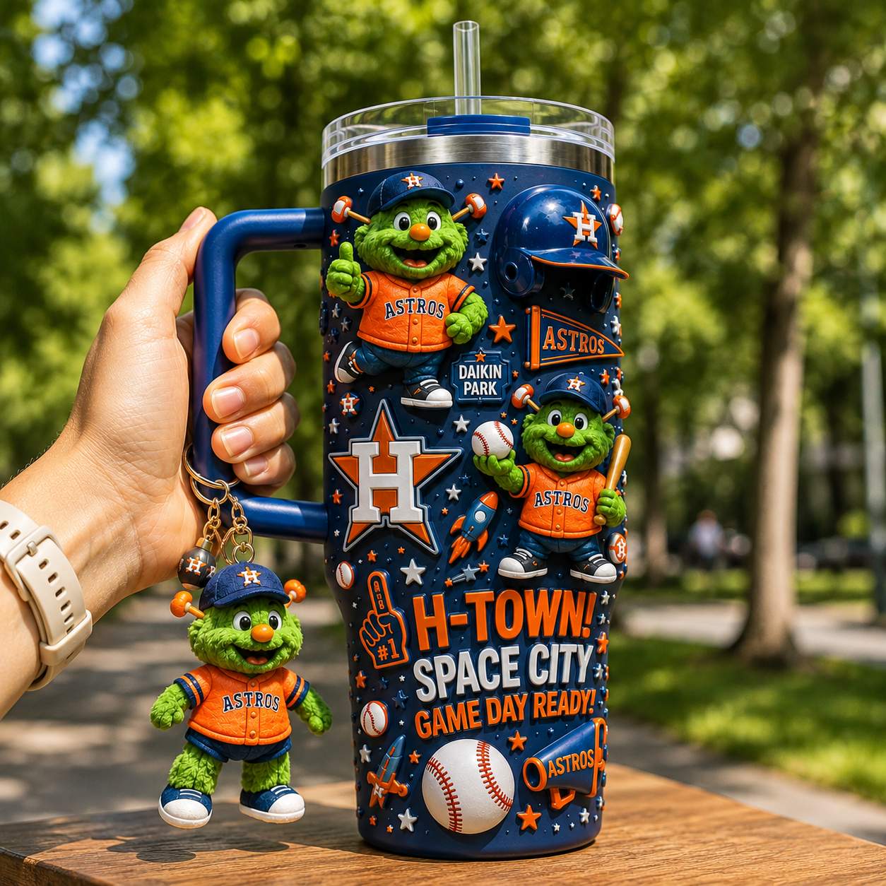 HTA 40oz Tumbler With Handle DNBN